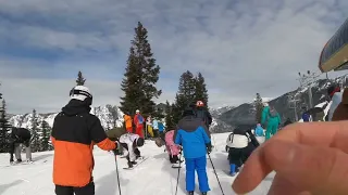 Stevens Pass 2023-02-25 Skiing - Brooks Terrain Park