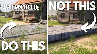 Create SIDEWALKS & MORE in Palworld!