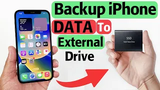 How to Backup iPhone to an External Hard Drive - Support iOS 17 & iPhone 15