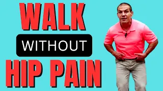 STOP Pain In Front Of Hip When Walking (Arthritis & Hip Flexor Relief)