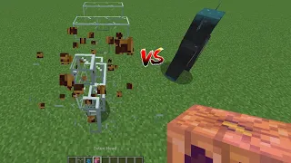 Warden Vs 3 Glass Golems | Minecraft Mob Battle