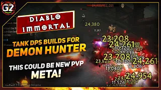 Tank DPS Builds For Demon Hunter With Strafe | Diablo Immortal