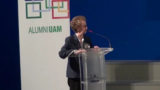 Margarita Salas recibe el Premio AlumniUAM 2017 (Facultad de Ciencias)