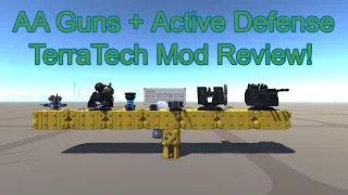 TerraTech Mod Review - AA Guns and Active Defense