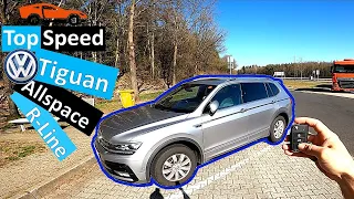 245 KM/H #VW Tiguan !!R-lINE ALLSPACE!! BY TOP SPEED ON AUTOBAHN