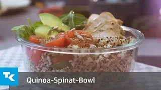 Rezepte von Victoria Bieneck und Isabel Schneider: Quinoa-Spinat-Bowl