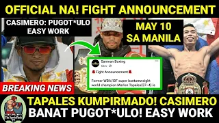 OFFICIAL NA! TAPALES MAY 10 sa MANILA CASIMERO PUGOT*ULO EASY WORK TOTOO YAN | Gaballo Co Main Event