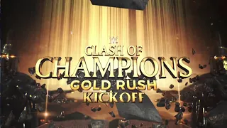 WWE Clash of Champions: Gold Rush 2020 Kickoff Opening