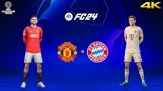 EA Sports FC 24 - Manchester United vs Bayern Munich | UEFA Champions League | PS5™ [4K60]