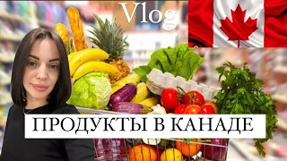 ПРОДУКТЫ В КАНАДЕ | закупка продуктов на неделю| домашний влог |