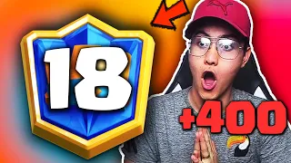 -SUBO +400 COPAS Y LLEGO AL TOP 18 DEL MUNDO!!!! (el mejor mazo) Deck Clash Royale - YoSoyRick