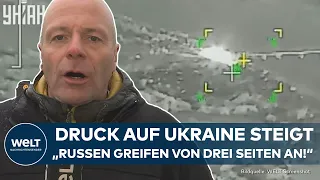 PUTINS KRIEG:  Heftige Kämpfe an der Front! Russland erhöht Druck auf Ukraine