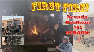 First Fire in Nevada Northern #81 in 60 Years!