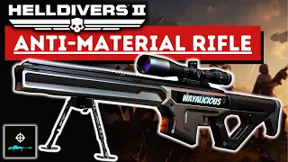 HELLDIVERS 2 ANTI-MATERIAL SNIPER RIFLE is STRONGER than you think!