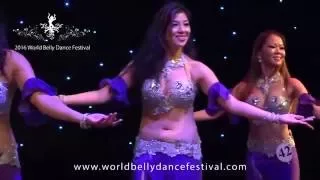 2016 World Belly Dance Festival - Amateur Troupe Category 1st Runner-up, Shimmyrina Troupe (SG)