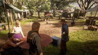 Hidden Kieran and Abigail Interaction While Jack's Still Missing | Red Dead Redemption 2 (RDR2)