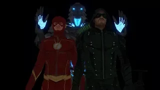 The Green Arrow and The Flash VS Savitar | fan animation