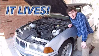 The M3 Lives! - Starting the cheapest E36 M3 in the US | Project Disrespected M3 Ep.2