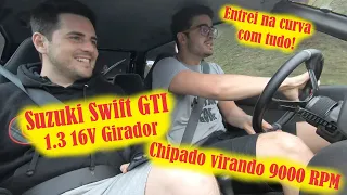 Suzuki Swift GTI Rolê Soviético + história do carro. Chip de potência e coletor 4x1 !