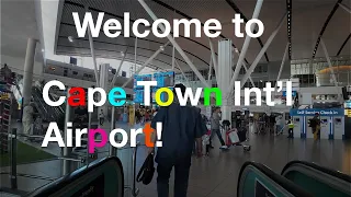 Welcome to Cape Town International Airport