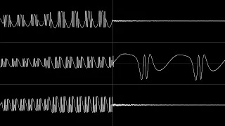 Journey to Silius / rΛf World - Title Screen [VRC7 Cover] [Oscilloscope view]