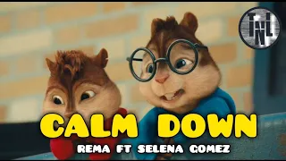 Rema Ft Selena Gomez - Calm Down (Official Chipmunks Video) By Dele