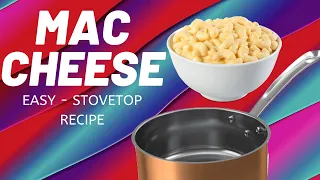 Easiest One-Pot Mac and Cheese ONLY 3 INGREDIENTS | Stovetop Macaroni and Cheese Recipe