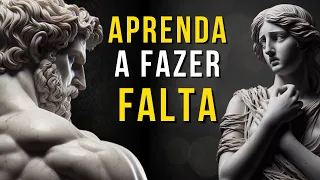 APRENDA a FAZER FALTA - A LIÇÃO mais PODEROSA do ESTOICISMO