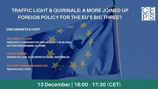 Traffic Light & Quirinale: A more joined up foreign policy for the EU’s big three?