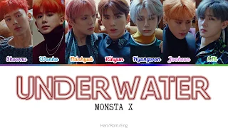 MONSTA X(몬스타엑스)– Underwater (Color-coded lyrics) Han/Rom/Eng