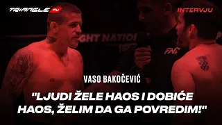 Vaso Bakočević pred borbu sa Croatom: "Ljudi žele haos i dobiće haos, želim da ga povredim!"