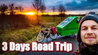 ❄️BICYCLE CAMPER Winter-Roadtrip