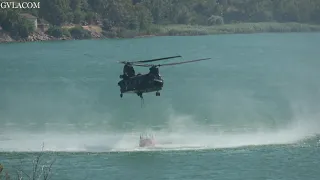 Hellenic Army Aviation CH-47D Chinook at Marathon Lake