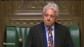 Bercow to Quit as U.K. House Speaker by Oct. 31