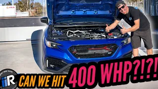 Can our SUBARU WRX get to 400WHP on 93 octane?!? | 2022 | 2023 | 2024 | FA24 |