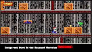 Dangerous Dave in the Haunted Mansion/ Dangerious Dave 2 (MSDOS)