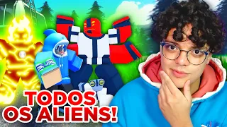 TODOS OS ALIENS DO OMNITRIX DO BENVERSE PROTECTOR NO ROBLOX