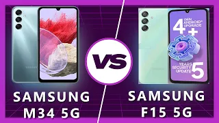Samsung F15 5G vs Samsung M34 5G: Which Samsung Budget King Reigns Supreme?