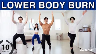 하루 10분! 하체 지방 불태우는 다이어트 홈트 2023 l Do This Workout for Lower Body Fat Burn (10 MIN TABATA)