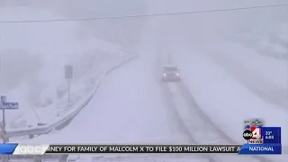 Heavy Snow Dumps Across Northern Utah