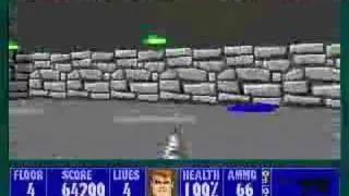 PC - Wolfenstein 3D - E3M4 100% Video