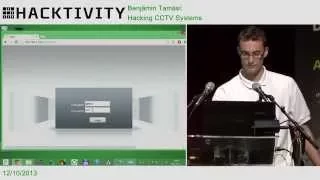 Benjamin Tamási - Hacking CCTV systems