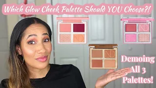 Comparison of all 3 Natasha Denona Glow Cheek Palettes! | Which One is BEST for YOU?!