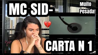 ESTUDANTE DE PSICOLOGIA REAGINDO A - MC SID-CARTA N°1  (Vídeoclipe Oficial)