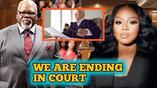 Sarah Jake's testify against TD JAKES in court and this happens to her