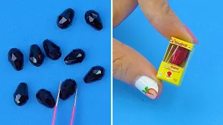 How to make Miniature Ring Pops | MINIATURE IDEAS FOR DOLLHOUSE | #Shorts