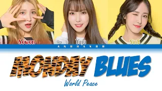 GFRIEND (여자친구) World Peace  - 'MONDAY BLUES' Lyrics [Color Coded - Han/Rom/Eng]