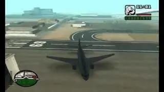 Как найти большой самолет в GTA San Andreas