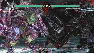 [ps3] Tekken 6 Boss Azazel all win playthrough (cpu level: ultra hard)