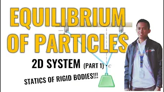 EQUILIBRIUM OF PARTICLES IN 2D SYSTEM (PART 1)